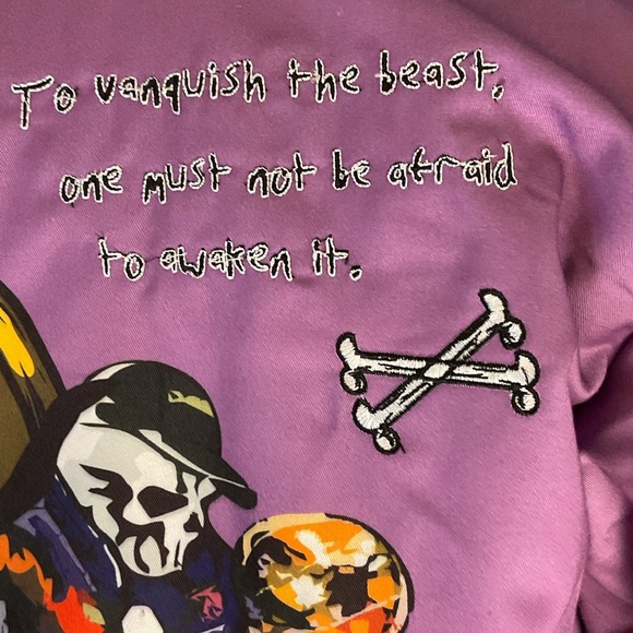 Brand X, Cute Goth, Pastel, LA Lakers Bomber Jacket - Picture 9 of 16